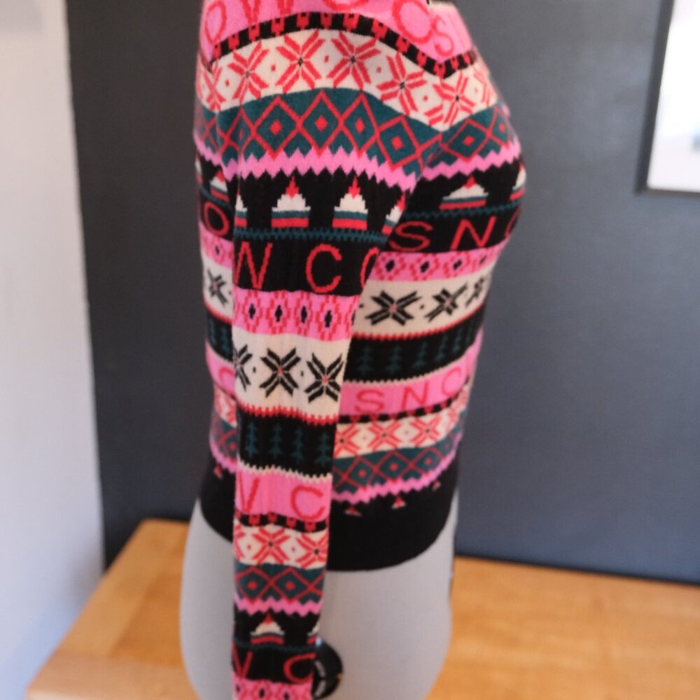 Forever 21 Snow Cool skiing Winter Sweater - size small - Picture 3 of 5